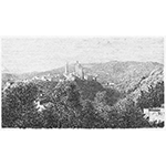 Telemaco Signorini, "View of the Castle of Vinci with the Doccia and the town", 1872.