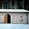 Il Centro Visitatori, sede dell'esposizione dell'Ufficio Amministrazione di Vallombrosa, Gestione ex Azienda di Stato Foreste Demaniale, Corpo Forestale dello Stato, Vallombrosa, Reggello.