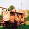 Trebbiatrice A.M.A. Tortona, Mostra Permanente Attrezzi di Vita Contadina (Associazione Culturale "La Ruota"), San Leonardo in Treponzio, Capannori.