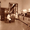 Foto storica del Laboratorio dello Stabilimento Chimico Farmaceutico Militare, Firenze.