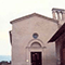 Esterno della Chiesa di San Francesco, sede del Museo Ornitologico, San Gimignano.