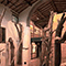 Interno del Museo Etnografico del Bosco e della Mezzadria, Orgia, Sovicille.