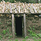 Ricostruzione di una capanna di carbonaio, Loc. La Chiesa, Cetica, Castel San Niccol�.