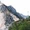 Cave di marmo del Bacino di Torano, Carrara.