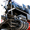 Carrozza di trasporto dell'Antica Ferrovia Marmifera, Carrara.