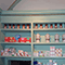 Vasi officinali della Farmacia Baldi Marini, Lucca.