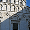 Facciata della Chiesa di Santa Maria Forisportam, Lucca.