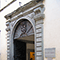 Portale d'ingresso di Palazzo Mansi, sede dell'omonima Pinacoteca Nazionale, Lucca.