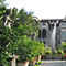 Vista del Palazzo Controni Pfanner dal giardino, Lucca.