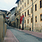 Esterno dell'ex Ospedale di Santa Fina dove � ubicata la Spezieria di Santa Fina, San Gimignano.