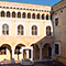Cortile del Castello Malaspina, Massa.