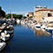 Canale Burlamacca presso la foce, Viareggio.