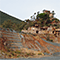 Vecchio strutture minerarie presso il porto di Rio Marina.