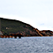 Vecchio pontile per il trasporto del ferro presso il porto di Rio Marina.