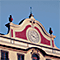 Orologio sulla facciata della Certosa di Calci.