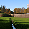 Mura di Lucca: cortina fra Baluardo San Regolo e Baluardo San Colombano.