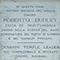 Lapide apposta sulla facciata della casa di Robert Dudley, Firenze.
