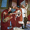 "Galileo presenta il telescopio al Senato veneziano radunato sul campanile di S. Marco a Venezia", affresco di Luigi Sabatelli, Tribuna di Galileo, Firenze.