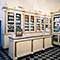 Arredo dei primi del Novecento della Farmacia Santo Spirito, Firenze.
