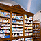 Interno della Farmacia Granatiero, Castagneto Carducci.