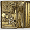 Cassetta per strumenti matematici, Christoph Schissler, fine XVI sec., fattura tedesca, Collezioni medicee (nucleo di Mattias de' Medici), Istituto e Museo di Storia della Scienza (inv. 2532), Firenze.