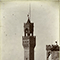 Stampa fotografica eseguita da Giorgio Roster raffigurante la Torre di Palazzo Vecchio, Firenze, aprile 1892, Fondo Roster, Istituto e Museo di Storia della Scienza, Firenze.