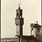 Stampa fotografica eseguita da Giorgio Roster raffigurante il Campanile di Palazzo Vecchio, Firenze, c. 1892, Fondo Roster, Istituto e Museo di Storia della Scienza, Firenze.