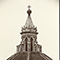 Stampa fotografica eseguita da Giorgio Roster raffigurante la parte superiore della Cupola di Santa Maria del Fiore, Firenze, c. 1892, Fondo Roster, Istituto e Museo di Storia della Scienza, Firenze.