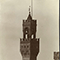 Stampa fotografica eseguita da Giorgio Roster raffigurante il campanile di Palazzo Vecchio, Firenze, c. 1892, Fondo Roster, Istituto e Museo di Storia della Scienza, Firenze.