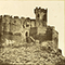 Telefotografia eseguita da Giorgio Roster raffigurante il Castello di Volterraio, Isola d'Elba, settembre 1893, Fondo Roster, Istituto e Museo di Storia della Scienza, Firenze.