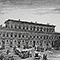 Incisione raffigurante Palazzo Pitti, F. Fontani, "Viaggio pittorico della Toscana", Firenze, per V. Batelli, 1827 (3 ed.).