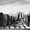 Incisione raffigurante il Gran Viale del Giardino di Boboli, F. Fontani, "Viaggio pittorico della Toscana", Firenze, per V. Batelli, 1827 (3 ed.).