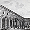 Incisione raffigurante l'Arcispedale di Santa Maria Nuova di Firenze, F. Fontani, "Viaggio pittorico della Toscana", Firenze, per V. Batelli, 1827 (3 ed.).