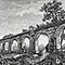 Incisione raffigurante gli Acquedotti di Pisa, F. Fontani, "Viaggio pittorico della Toscana", Firenze, per V. Batelli, 1827 (3 ed.).
