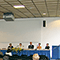La sala convegni del Museo di Storia Naturale del Mediterraneo durante una conferenza, Livorno.