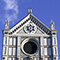 Facciata della Basilica di Santa Croce, Firenze.