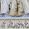 Tabernacolo dei Santi Quattro Coronati, bassorilievo raffigurante i santi nei lavori legati all'Arte del costruire, Nanni di Banco, 1408, Orsanmichele, Firenze.