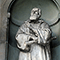 Statua di Galileo Galilei, Loggiato degli Uffizi, Firenze.