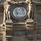 Bassorilievo sulla facciata della Biblioteca Nazionale Centrale di Firenze.