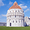 Il Battistero di Pisa.