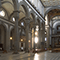 Interno della Basilica di San Lorenzo, Firenze.