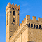 La torre e i merli del Bargello, Firenze.