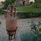 Il giardino del Museo Archeologico di Firenze.