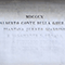 Lapide commemorativa del conte Guido Alberto della Gherardesca, fondatore del Giardino della Gherardesca, Firenze.