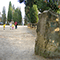 Cippo nel Parco di Montececeri, Fiesole.