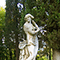 Statua nel Giardino di Villa Schifanoia, Fiesole.