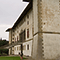 La scalinata d'accesso alla Villa Medicea "La Ferdinanda" ad Artimino (Carmignano).