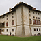 La facciata della Villa Medicea "La Ferdinanda" ad Artimino (Carmignano).