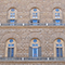 Parte della facciata di Palazzo Pitti, attribuibile a Filippo Brunelleschi, Firenze.
