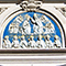 Facciata della Chiesa di Ognissanti, Firenze.